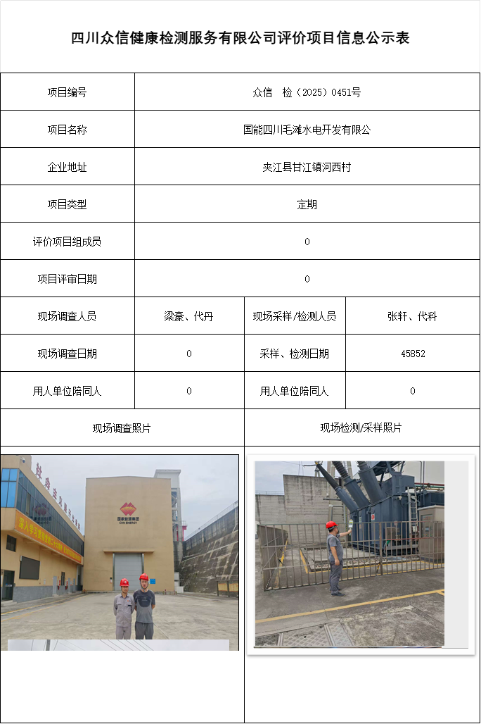 国能四川毛滩水电开发有限公